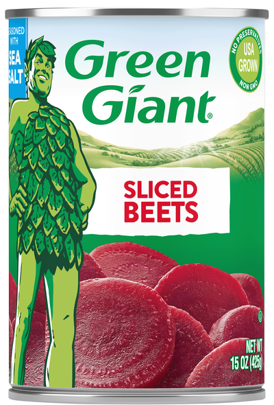 Green Giant Sliced Beets Seasoned with Sea Salt
