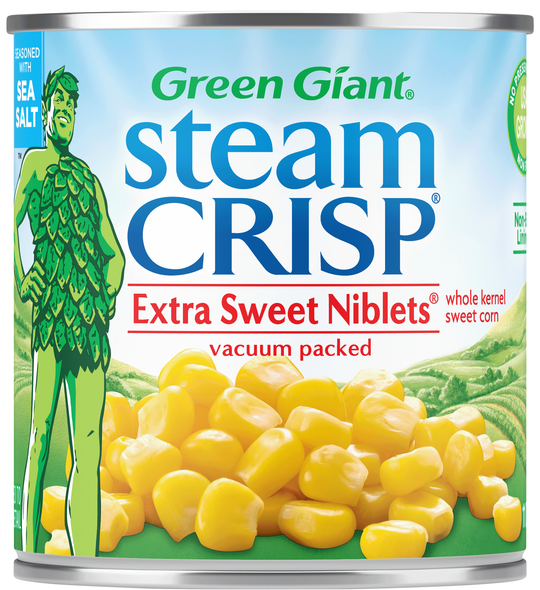 Green Giant Steam Crisp Extra Sweet Niblets Whole Kernel Corn