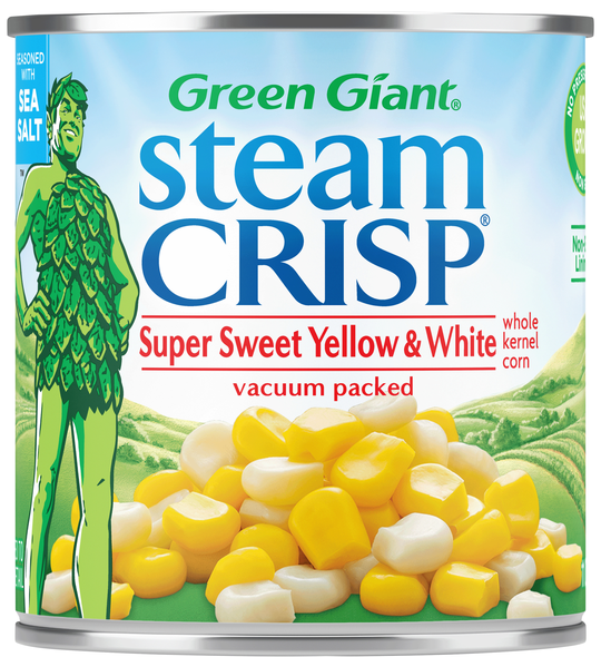 Green Giant Steam Crisp Super Sweet Yellow & White Whole Kernel Corn