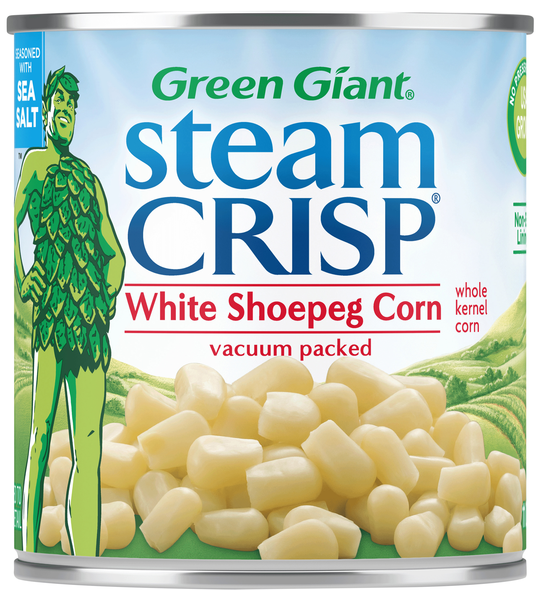 Green Giant Steam Crisp Whole Kernel White Shoepeg Corn