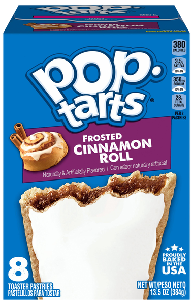Pop-Tarts Frosted Cinnamon Roll Toaster Pastries - 8 ct