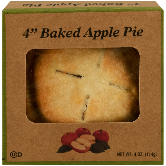 Baked Apple Pie 4 Inch