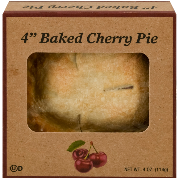 Baked Cherry Pie 4 Inch
