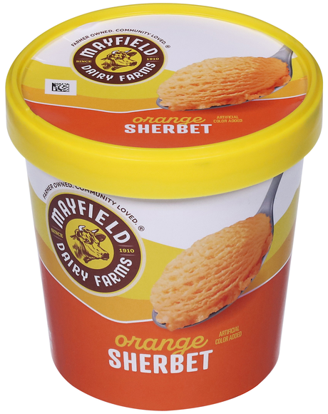 Mayfield Dairy Farms Orange Sherbet