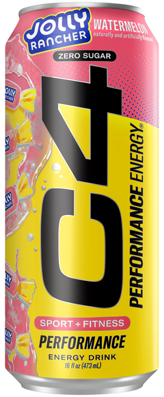 C4 Zero Sugar Performance Jolly Rancher Watermelon Energy Drink