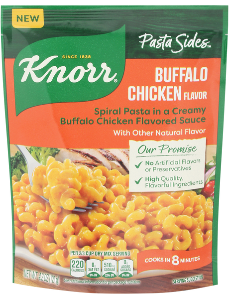 Knorr Pasta Sides Buffalo Chicken Flavor Spiral Pasta