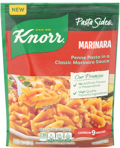 Knorr Pasta Sides Marinara Penne Pasta