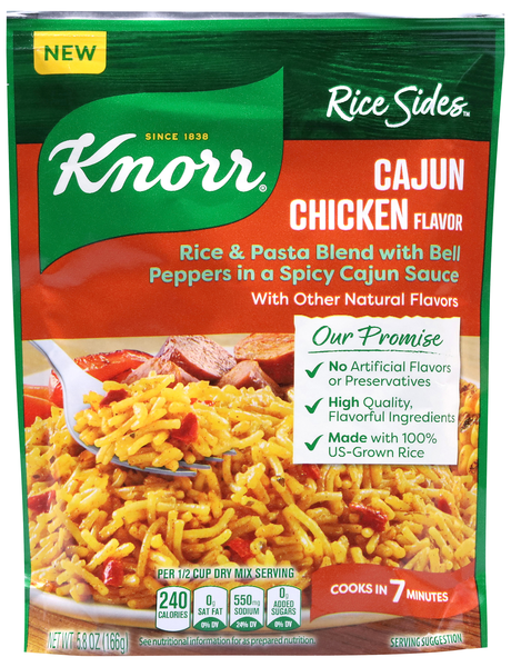 Knorr Rice Sides Mix Cajun Chicken Flavor
