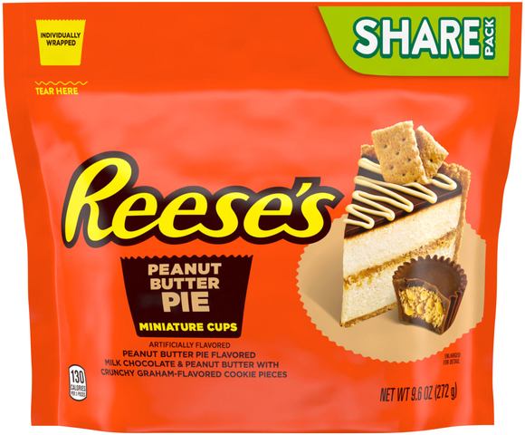 Reese's Miniatures Peanut Butter Pie Flavored Peanut Butter Cups