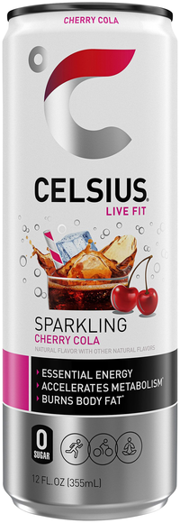 Celsius Live Fit Zero Sugar Sparkling Cherry Cola Energy Drink