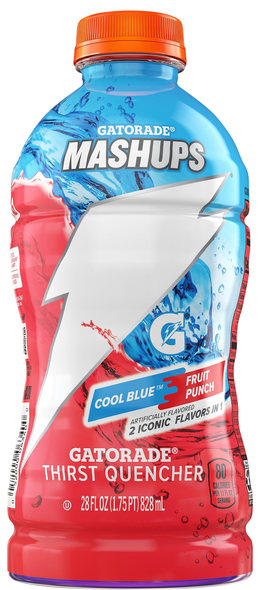 Gatorade Mashups Cool Blue Fruit Punch Thirst Quencher