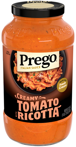Prego Creamy Tomato Ricotta Pasta Sauce