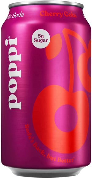 Poppi Cherry Cola Prebiotic Soda