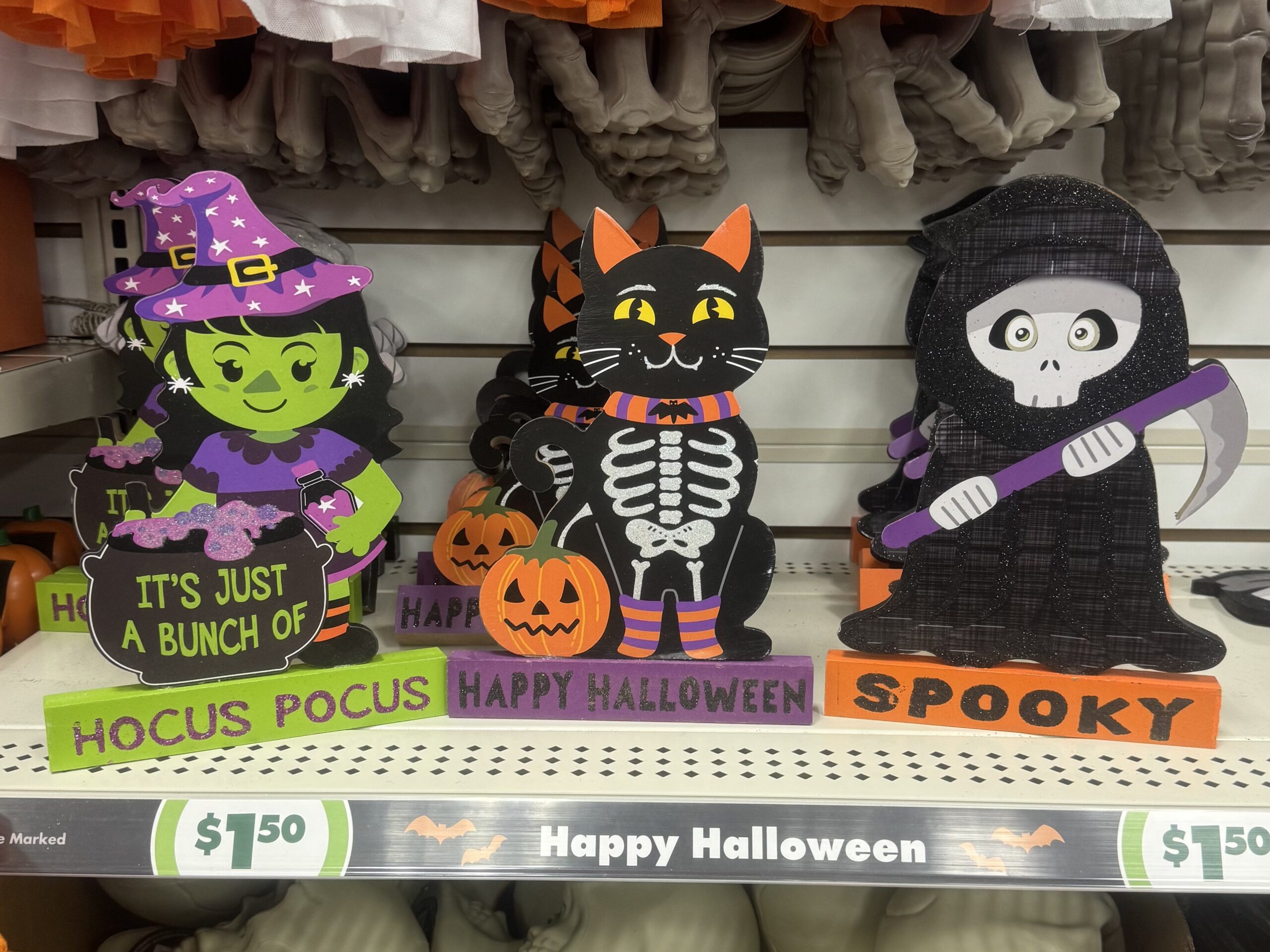 Halloween Decorations - in store