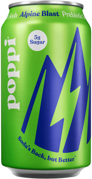 Poppi Alpine Blast Prebiotic Soda