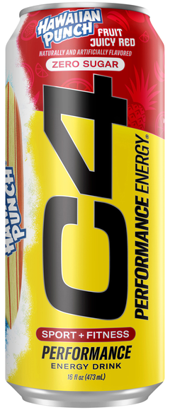 C4 Performance Hawaiian Punch Fruit Juicy Red Energy Drink