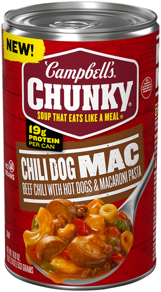 Campbell's Chunky Chili Dog Mac Soup