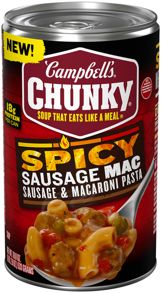 Campbell's Chunky Spicy Sausage Mac Soup