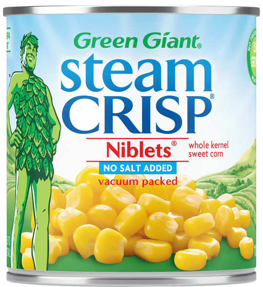 Green Giant Steam Crisp No Salt Added Niblets Whole Kernel Corn