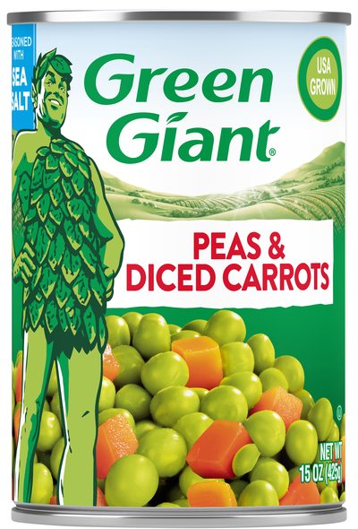Green Giant Peas & Diced Carrots