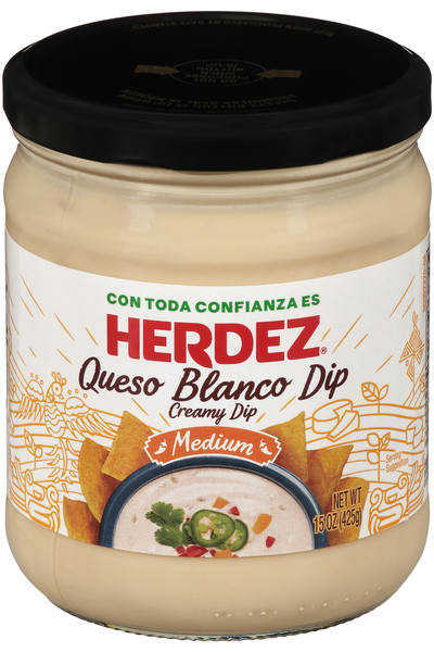 Herdez Medium Queso Blanco Creamy Dip