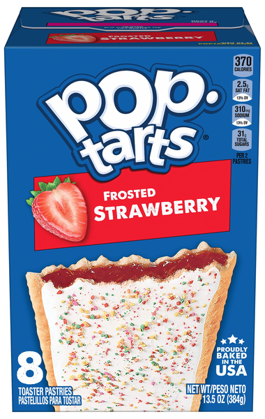 Pop-Tarts Frosted Strawberry Toaster Pastries - 8 ct
