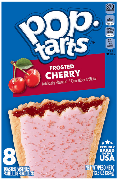 Pop-Tarts Frosted Cherry Toaster Pastries - 8 ct