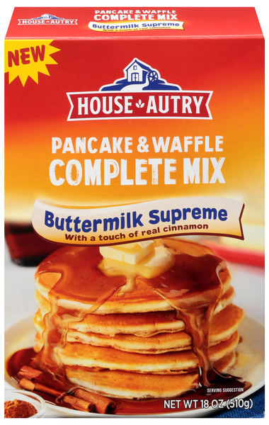 House-Autry Buttermilk Supreme Complete Pancake & Waffle Mix