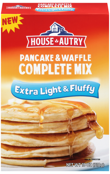 House-Autry Extra Light & Fluffy Complete Pancake & Waffle Mix