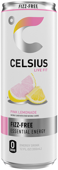 Celsius Fizz Free Pink Lemonade Energy Drink