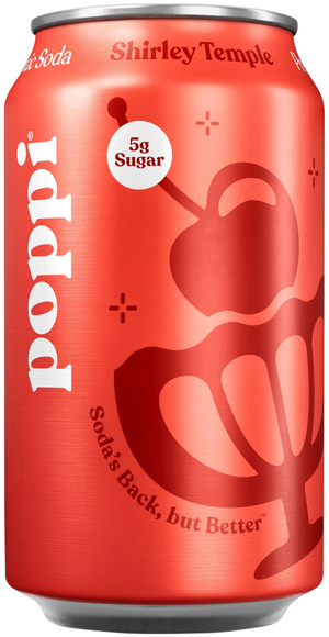 Poppi Shirley Temple Prebiotic Soda