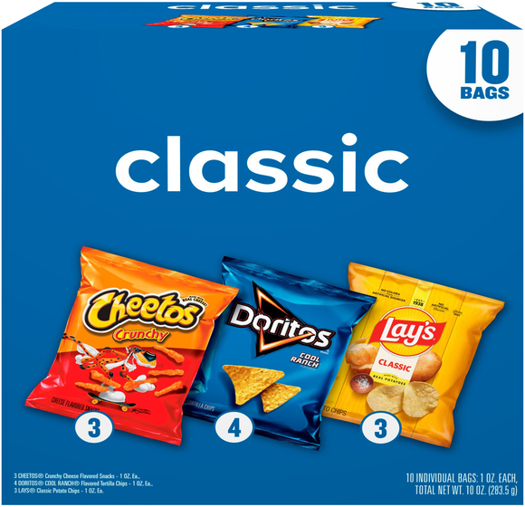 Frito-Lay Classic Snack Mix Variety Pack - 10 ct