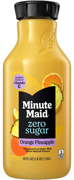 Minute Maid Zero Sugar Orange Pineapple Fruit Drink