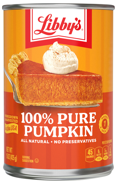 Libby's Natural 100% Pure Pumpkin