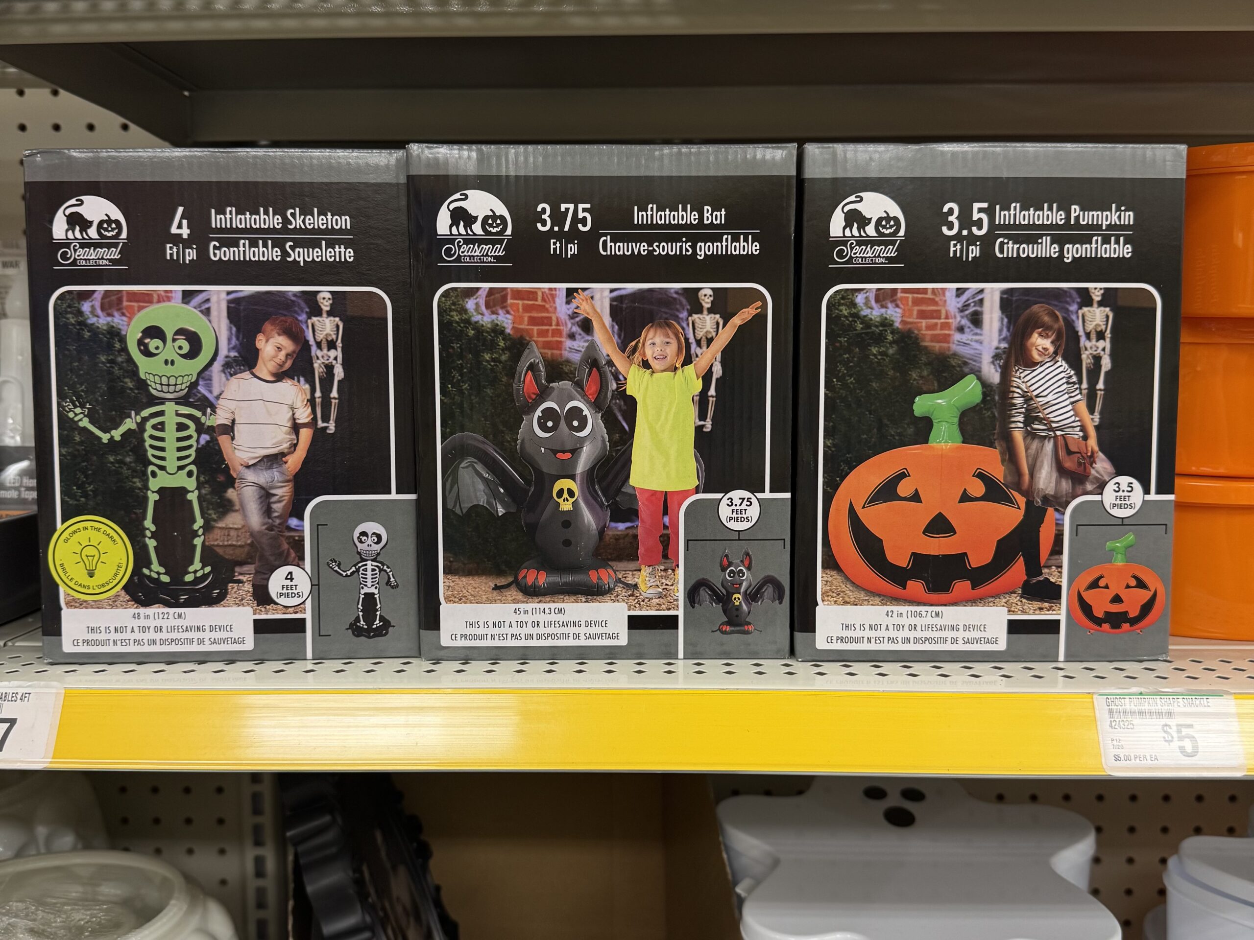 Halloween Inflatables - in store