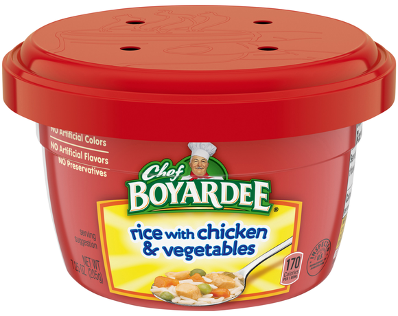 Chef Boyardee Rice with Chicken & Vegetables Microwavable Bowl