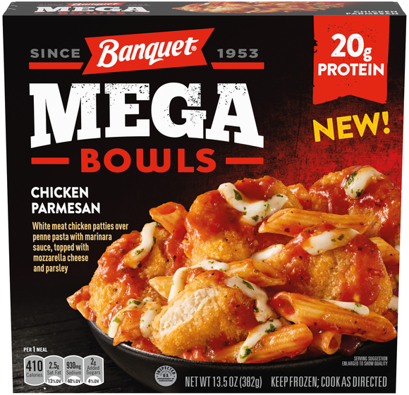 Banquet MEGA Bowls Chicken Parmesan Frozen Meal