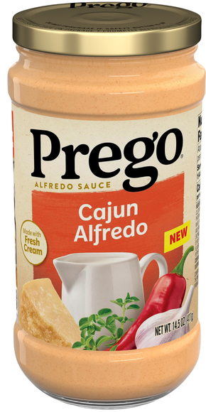 Prego Cajun Alfredo Pasta Sauce