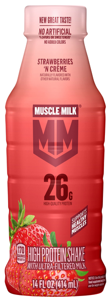 Muscle Milk Strawberries 'n Creme 26g Protein Shake