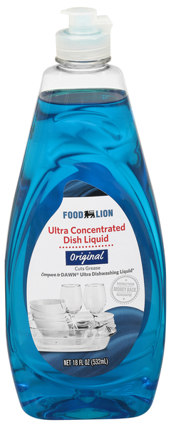 Food Lion Ultra Concentrated Original Liquid Dish Soap