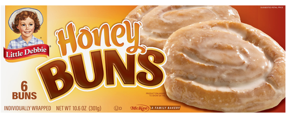 Little Debbie Honey Buns - 6 ct