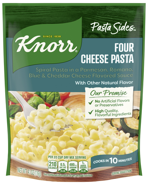 Knorr Pasta Sides Four Cheese Pasta
