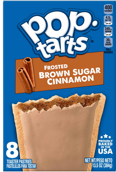 Pop-Tarts Frosted Brown Sugar Cinnamon Toaster Pastries - 8 ct