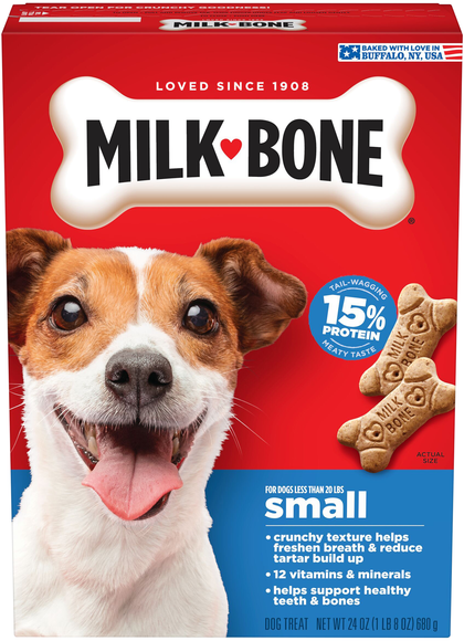Milk-Bone Original Beef Flavor Small Crunchy Dog Treats