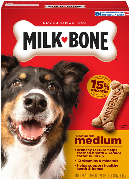 Milk-Bone Original Beef Flavor Medium Crunchy Dog Treats