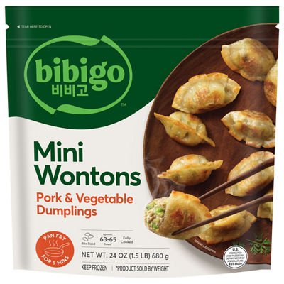 Bibigo Single Serve Meals or Crazy Cuisine Potstickers, 10 oz or 20 oz, bogo free
