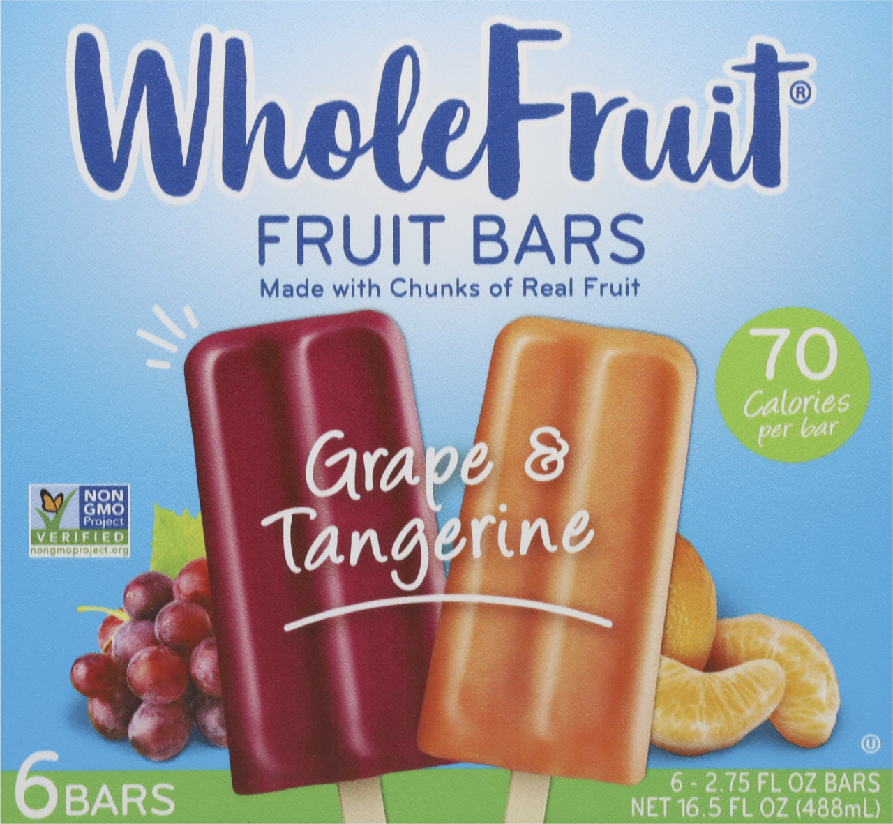 Popsicle Ice Pops or Whole Fruit Fruit Bars, 6-18 ct., bogo free