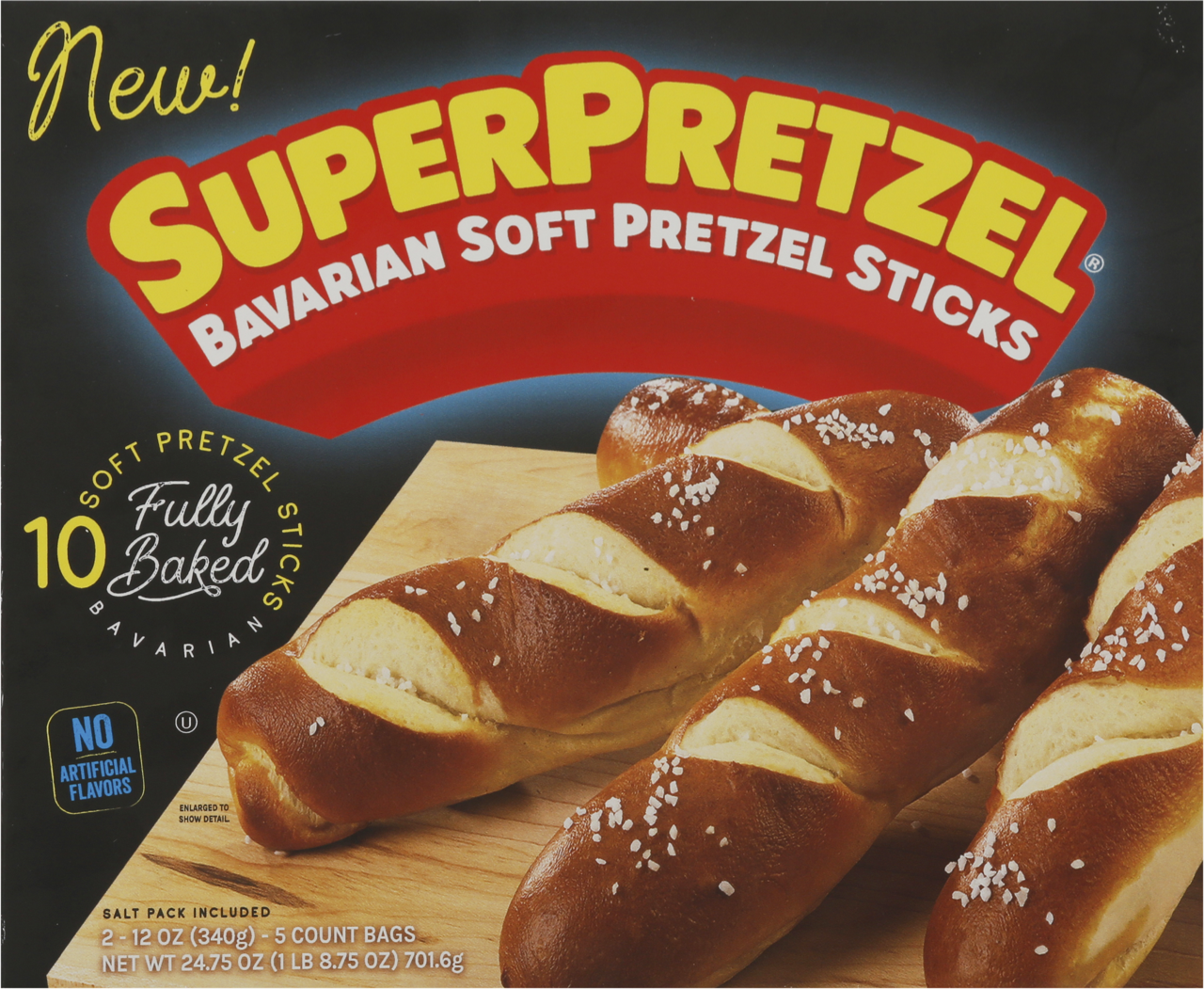 Celentano Ravioli or SuperPretzel Pretzel Sticks, 12 oz or 10 ct., bogo free