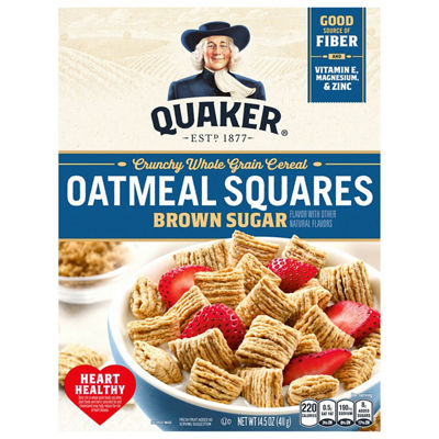 Quaker Cereal, 10.3-14.5 oz, bogo free