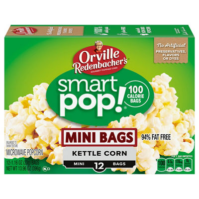 Orville Redenbacher's Microwave Popcorn or Pringles Super Stacks, 6 ct. or 4.9-5.6 oz, bogo free